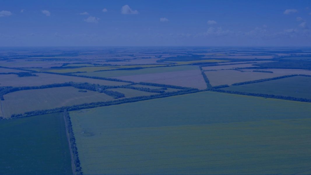 Open land with transmission infrastructure